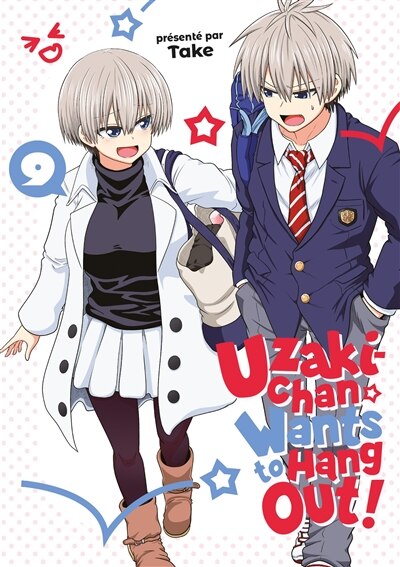 Front cover_Uzaki-chan wants to hang out!, Vol. 9