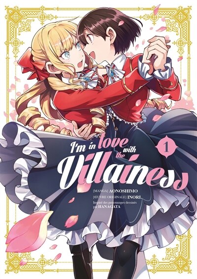 Couverture_I'm in love with the villainess, Vol. 1