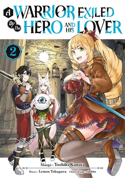 Front cover_A warrior exiled by the hero and his lover, Vol. 2