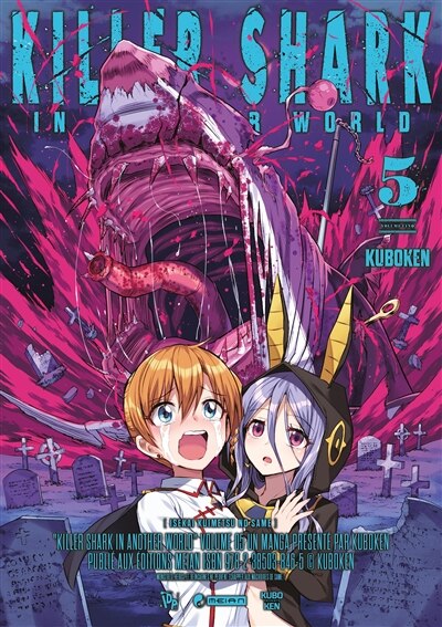 Front cover_Killer shark in another world, Vol. 5