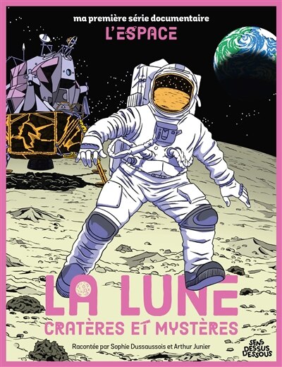 Front cover_La Lune : cratères et mystères