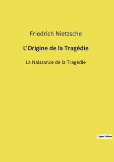 Couverture_L'Origine de la Tragédie