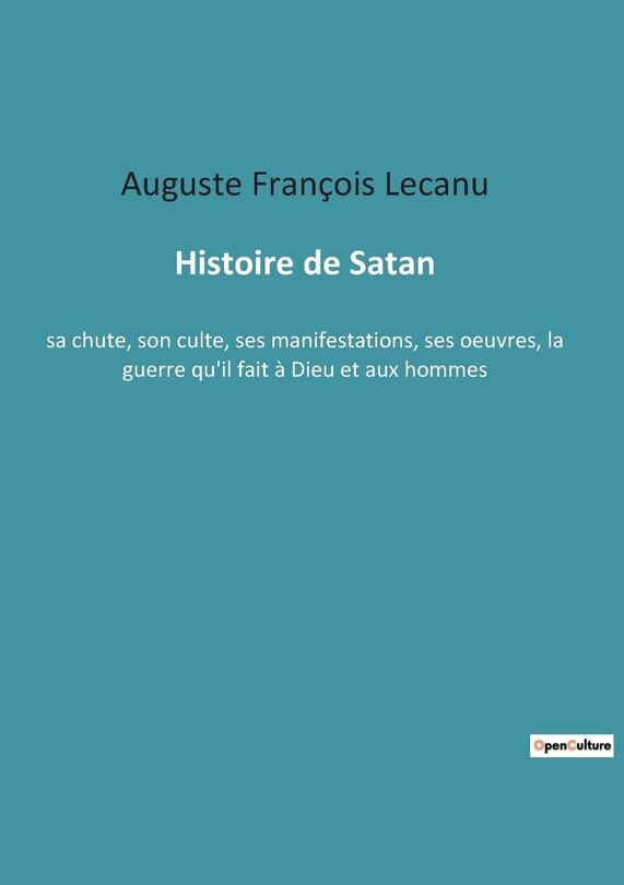 Couverture_Histoire de Satan