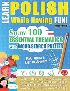 Front cover_Learn Polish While Having Fun! - For Adults