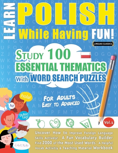 Front cover_Learn Polish While Having Fun! - For Adults