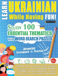 Couverture_Learn Ukrainian While Having Fun! - Advanced