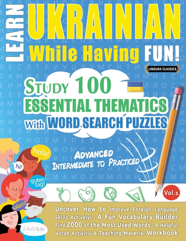 Couverture_Learn Ukrainian While Having Fun! - Advanced