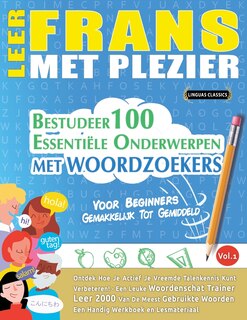 Front cover_Leer Frans Met Plezier - Voor Beginners