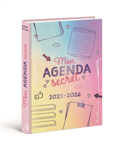 Couverture_Mon agenda secret 2025-2026