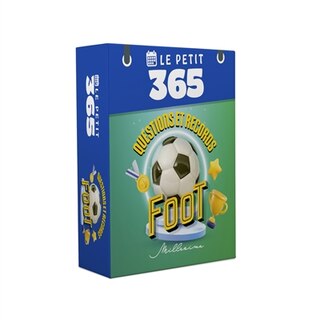 Couverture_Le Petit 365 Questions et records de foot