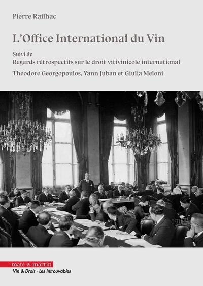 Front cover_L' Office international du vin ; Regards rétrospectifs sur le droit vitivinicole international