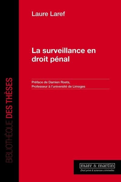 Couverture_La surveillance en droit p&eacute;nal