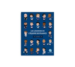Front cover_Les légendes du football : carnet
