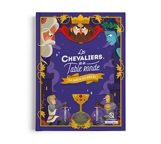 Couverture_Les chevaliers de la Table ronde : la quête du Graal