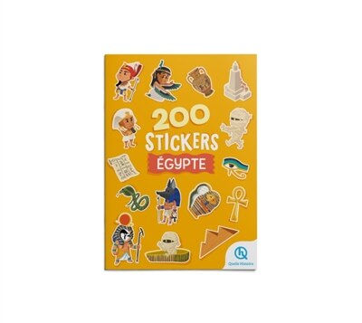 Front cover_200 stickers : Egypte