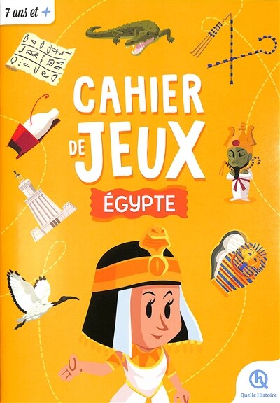 Couverture_Egypte : cahier de jeux