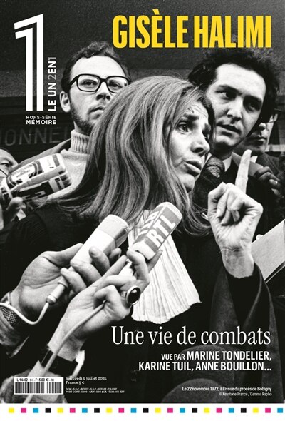Couverture_Le 1, hors-série. Gisèle Halimi : une vie de combats