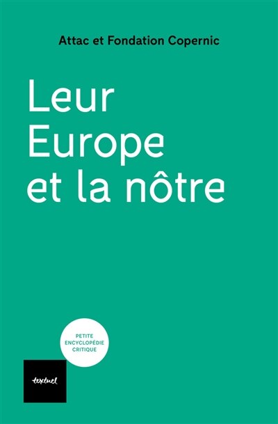 Front cover_Leur Europe et la nôtre