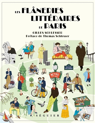 Couverture_Les flâneries littéraires de Paris