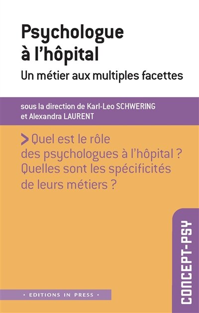 Couverture_Psychologue à l'hôpital