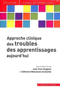 Front cover_Approche clinique des troubles des apprentissages aujourd'hui