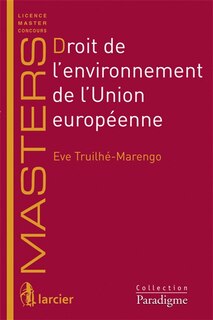 Front cover_Droit de l'environnement de l'Union européenne