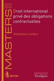 Front cover_Droit international privé des obligations contractuelles