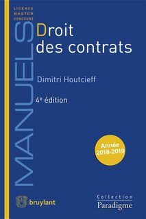 Front cover_Droit des contrats