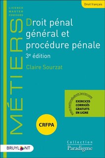 Front cover_Droit p&eacute;nal g&eacute;n&eacute;ral et proc&eacute;dure p&eacute;nale