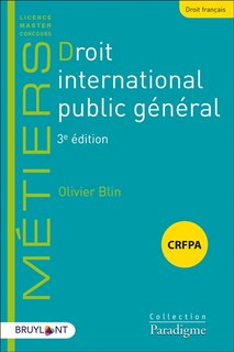 Front cover_Droit international public général