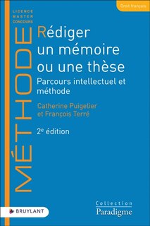 Couverture_Rédiger un mémoire ou une thèse