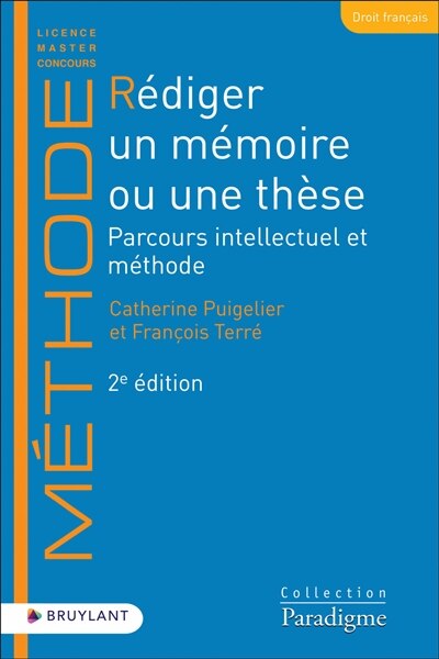 Couverture_Rédiger un mémoire ou une thèse