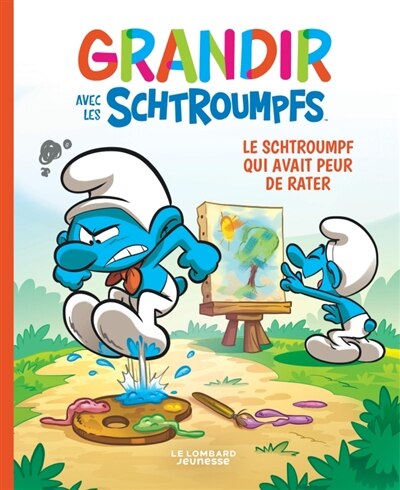 Couverture_Le Schtroumpf qui avait peur de rater