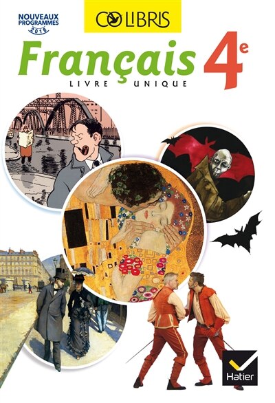 Front cover_Français livre unique 4e : nouveaux programmes 2016