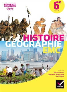 Couverture_Histoire géographie, enseignement moral et civique 6e, cycle 3