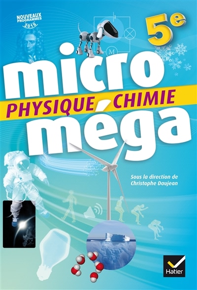 Front cover_Physique chimie 5e : nouveaux programmes 2016