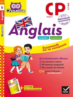 Couverture_Anglais CP, cycle 2, 6-7 ans : nouveau programme