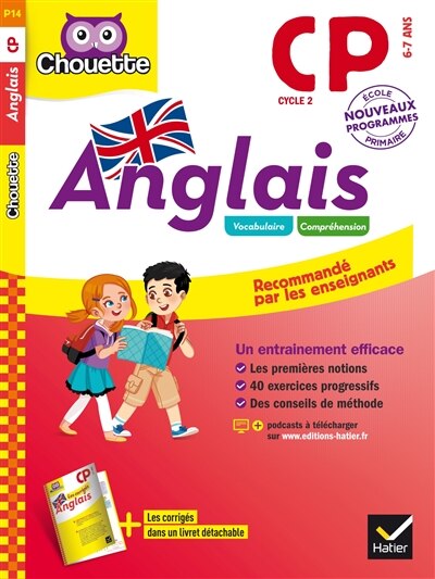 Couverture_Anglais CP, cycle 2, 6-7 ans : nouveau programme