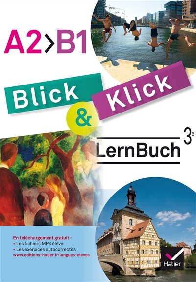 Front cover_Blick & klick, 3e, A2-B1 : LernBuch