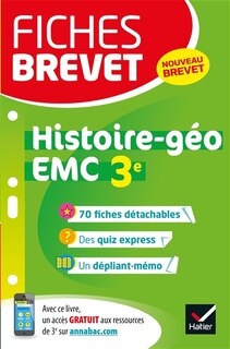 Front cover_Histoire géographie, enseignement moral et civique 3e