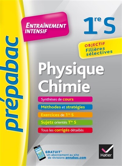 Couverture_Physique chimie, 1re S
