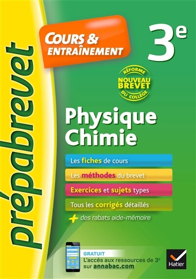 Front cover_Physique chimie 3e