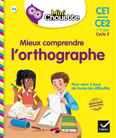 Front cover_Mieux comprendre l'orthographe, CE1-CE2, 7-9 ans, cycle 2
