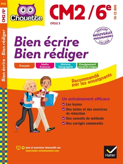 Couverture_Bien &eacute;crire, bien r&eacute;diger