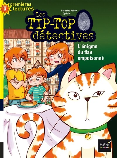 Couverture_L' énigme du flan empoisonné