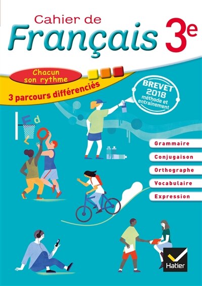 Couverture_Cahier de français 3e