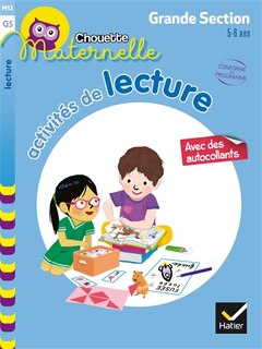 Couverture_Activit&eacute;s de lecture, maternelle grande section, 5-6 ans