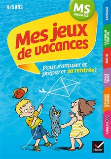 Front cover_Mes jeux de vacances MS vers la GS, 4-5 ans