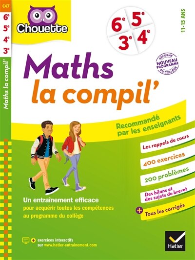 Front cover_Maths, la compil'