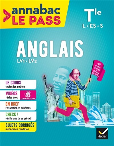 Front cover_Anglais, LV1-LV2, terminale L, ES,S